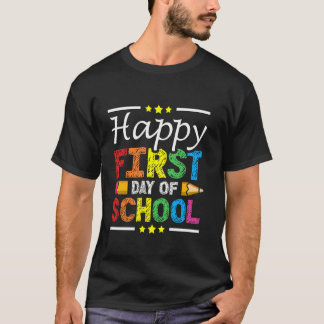 Lycklig första dag i Klass-barnbarnspupeln T Shirt