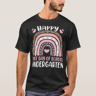 Lycklig första dagen av lärarstift för skolan Kind T Shirt