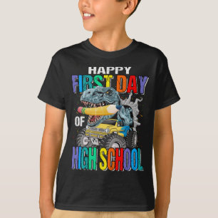 Lycklig första högskolemsterdagen i Lastbil T Shirt