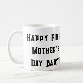 Lycklig första Mor-dagen Mugg - ny mamma-gåva