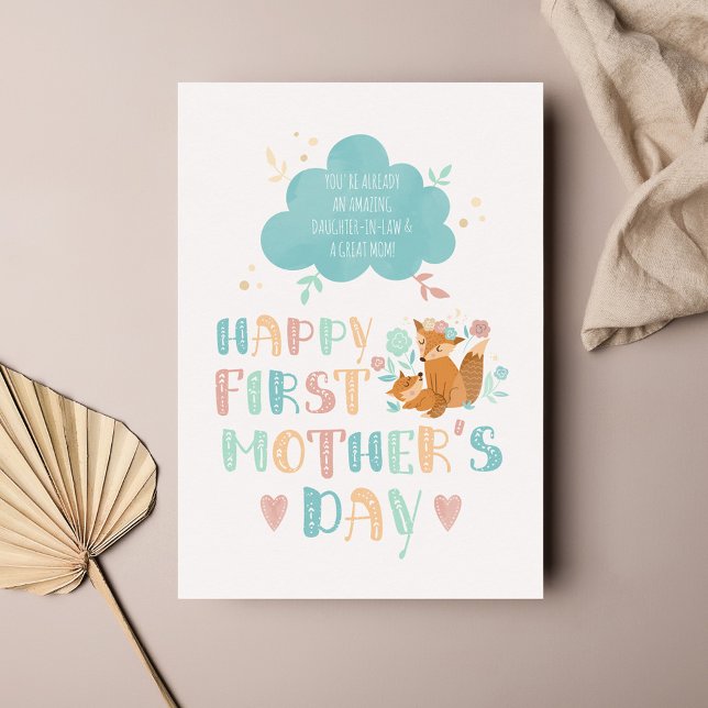 Lycklig första Mors dag för svärdotter (Skapare uppladdad)