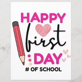 Lycklig första skoldagen, Cute Hearts