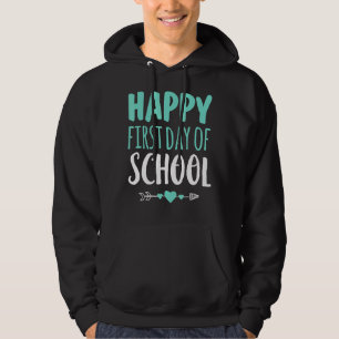 Lycklig första skoldagen i Back to school 1 Hoodie