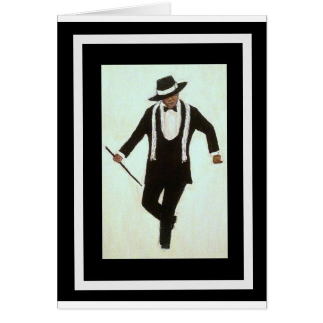 Lycklig fot hälsningskort (Framsidan)