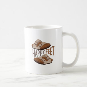 Lycklig fot kaffemugg