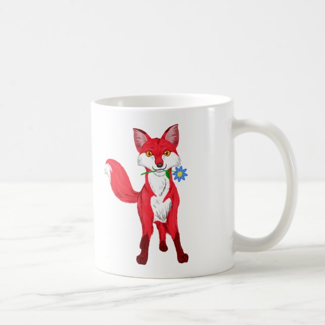Lycklig Fox Kaffemugg (Höger)