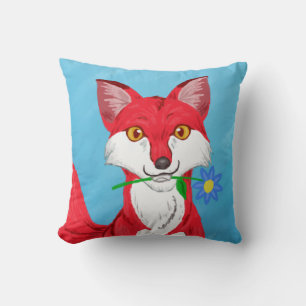Lycklig Fox Kudde