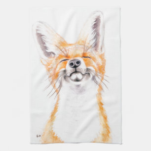 Lycklig Foxy Kökshandduk