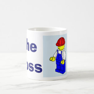 Lycklig framstickandes daghumor. Roliga Kaffemugg