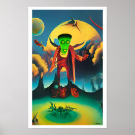 Lycklig Frankenstein-dagen Poster