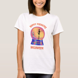 Lycklig Freaking Halloween T Shirt
