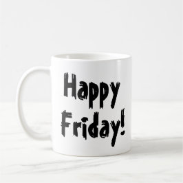 Lycklig fredag! kaffemugg