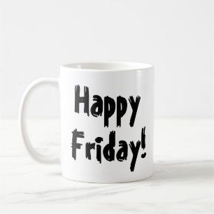 Lycklig fredag! kaffemugg