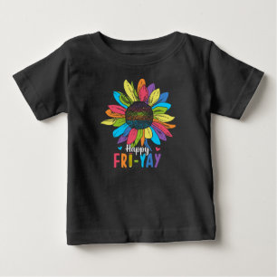 Lycklig Fri-Yay Fredag Älskare Roligt Lärare T Shirt