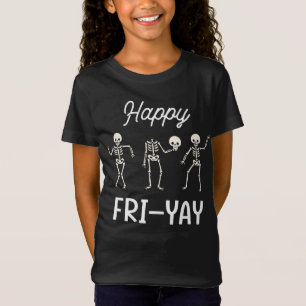 Lycklig Fri-Yay Fredag Älskare Roligt Lärare T Shirt