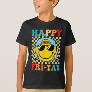 Lycklig Fri-yay Funny Fri Yay Teacher Student Fred T Shirt
