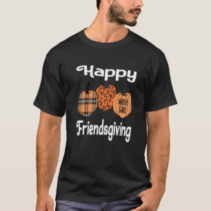 Lycklig Friendsgiving Thanksgiving Play-pump T Shirt
