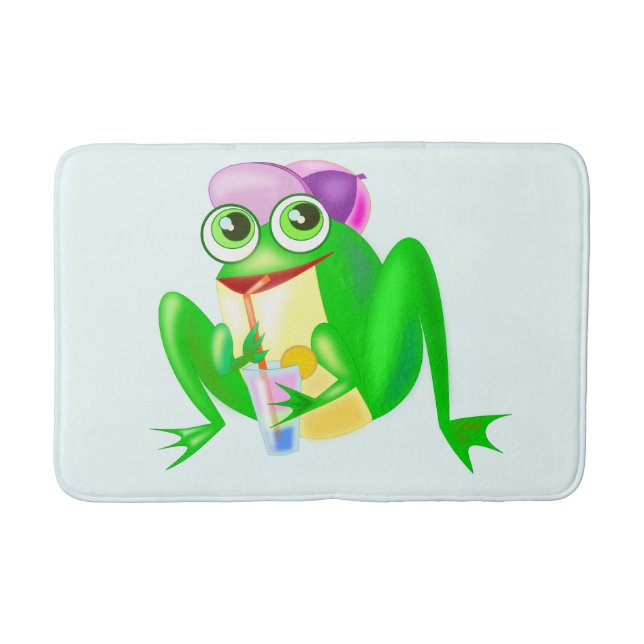 Lycklig Frog Bath Mat Badrumsmatta (Framsidan)