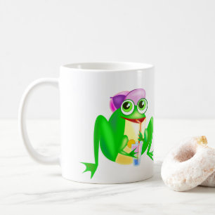 Lycklig Frog Coffee Mugg
