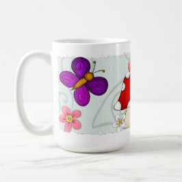 Lycklig Frog i Vår Kaffemugg