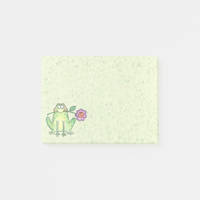 Lycklig Frog Post-it Block (Framsida)