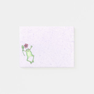 Lycklig Frog Post-it Block