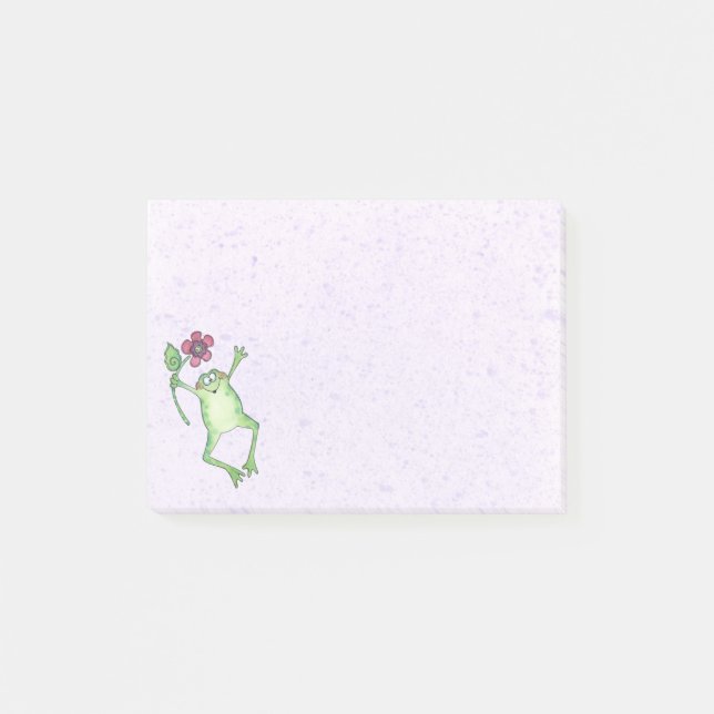 Lycklig Frog Post-it Block (Framsida)