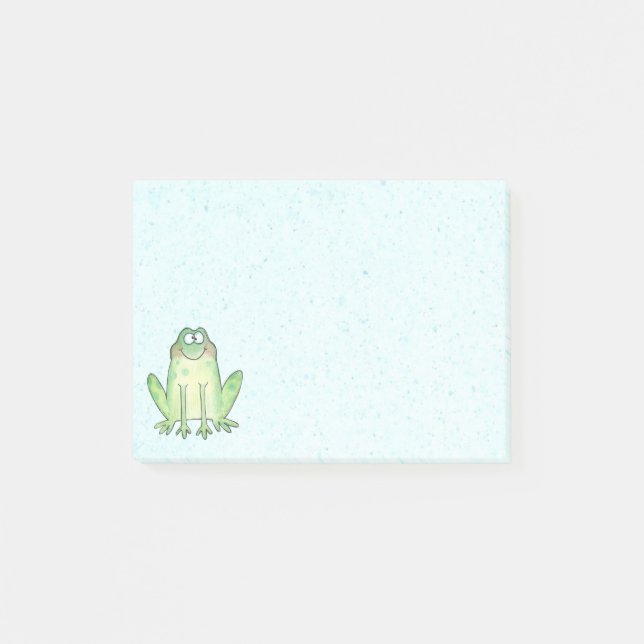 Lycklig Frog Post-it Block (Framsida)