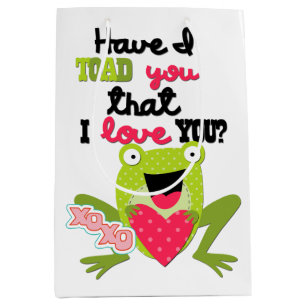 Lycklig Frog Valentine