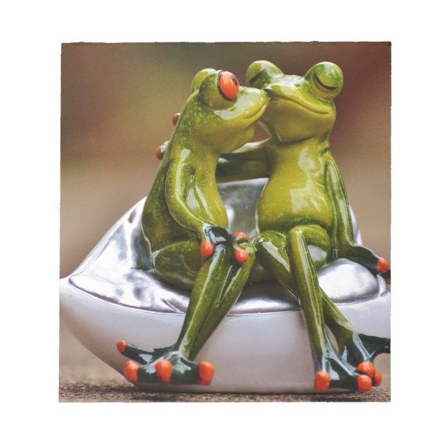 Lycklig Frogs Anteckningsblock (Framsida)