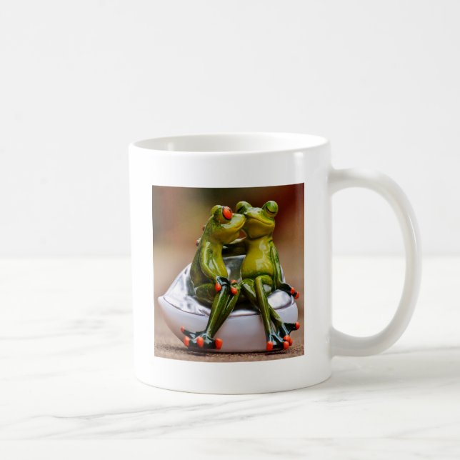 Lycklig Frogs Kaffemugg (Höger)