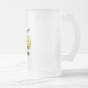 Lycklig" frostad mugg "för RV
