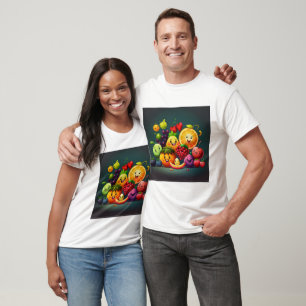 lycklig frukt till ett par vackra gåvor t shirt