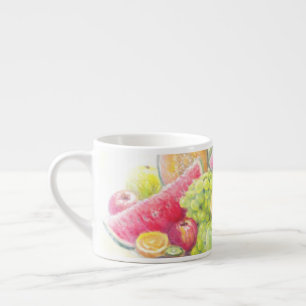 Lycklig frukter espressomugg