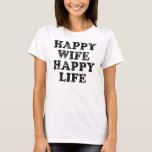 Lycklig frun Lycklig Life lustig skjorta Tee Shirt<br><div class="desc">Ta en titt på vår lustiga Lycklig-fru Lycklig Life-lustiga t shirts,  hooker,  sweatshirts och mycket annat.</div>