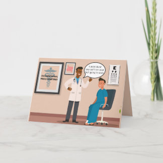 Lycklig Funny Pension-kort Kort