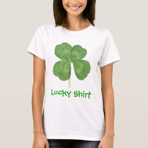 Lycklig fyrklöver Shamrock Tee