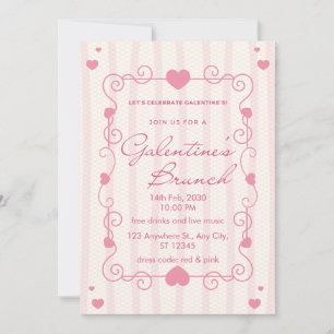 Lycklig Galentines Brunch-foto-kort för dagen Julkort