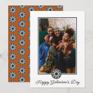 Lycklig Galentines dag Foton till kvinnor BFF Best Julkort