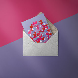 Lycklig Galentines vykort för dagen