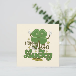 Lycklig går Lucky St. Patrick's Day