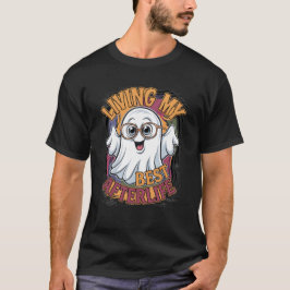 Lycklig Ghost-livet T Shirt
