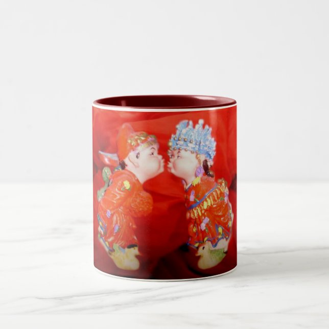 Lycklig, gift par Mugg (Center)