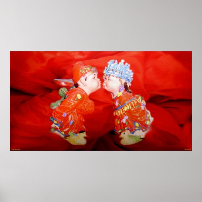 Lycklig-gift par Poster (Framsidan)