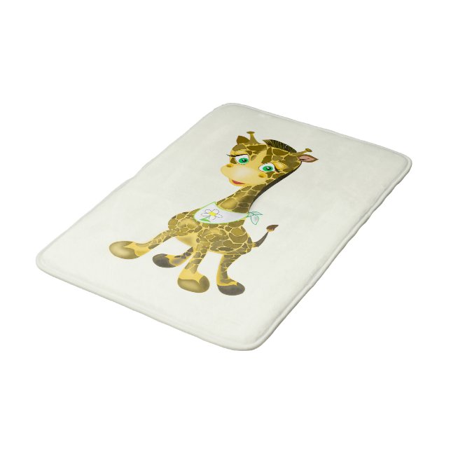 Lycklig Giraffe Bath Mat Badrumsmatta (Vinklad)