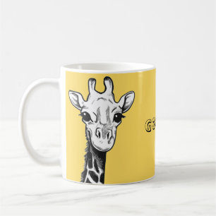 Lycklig Giraffe Mugg