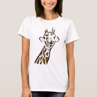 Lycklig giraffe t-shirt