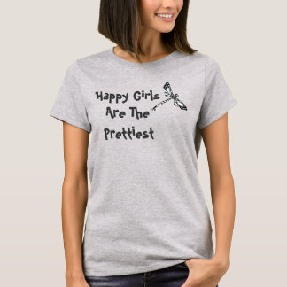 "Lycklig Girls are är mest populär" Tee