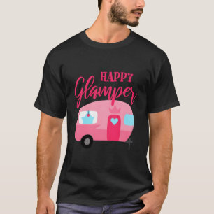 Lycklig Glamper Camping T Shirt