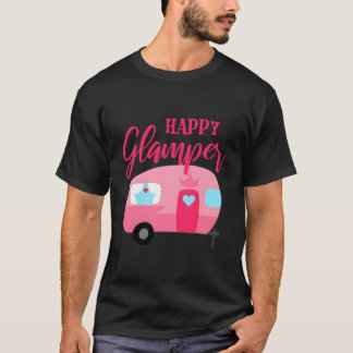 Lycklig Glamper Camping T Shirt